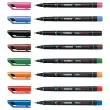 8 Marqueurs OHPen permanent fin 0,7 - Coloris assortis - Stabilo photo du produit