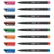 8 Marqueurs OHPen permanent fin 0,7 - Coloris assortis - Stabilo photo du produit