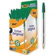 Stylo bille Cristal - Écriture moyenne - Vert - BIC photo du produit