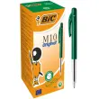 Stylo bille rétractable M10 - Écriture moyenne - Vert - BIC photo du produit