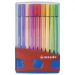20 Feutres de coloriage Pen 68 - Pointe moyenne - Etui ColorParade - STABILO photo du produit