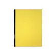 10 Chemises dos renforcé large - Soufflet 3 cm - Carte 300g - Jaune photo du produit