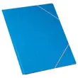 Chemise 3 rabats et élastique - format A3 - Bleu photo du produit