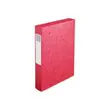 Bo&icirc;te de classement Cartobox  - Dos 6 cm - rouge - Exacompta photo du produit