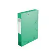 Boîte de classement Cartobox - EXACOMPTA - Dos 6 cm - Vert photo du produit