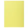 50 Chemises &agrave; rabat lat&eacute;ral 210 g - Jaune - Exacompta photo du produit