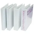 Classeur personnalisable 2 faces - Dos 7 cm - Blanc photo du produit