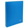 Classeur 4 anneaux semi-rigide A4 - Dos 4 cm - Bleu - Exacompta photo du produit