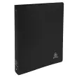 Classeur semi-rigide - 4 anneaux - Dos 4 cm - Noir - Exacompta photo du produit