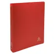Classeur 4 anneaux semi-rigide - Dos 4 cm - Rouge - Exacompta photo du produit