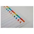 Jeu d'intercalaires mensuels 180 g - A4 - 12 onglets multicolores - FIDUCIAL photo du produit
