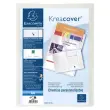 10 Chemises personnalisables 2 rabats - Kreacover Exacompta - Blanc photo du produit