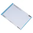 10 Planches d'&eacute;tiquettes n&deg;0 pour dossiers suspendus - ELBA - Bleu photo du produit