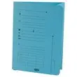 25 Sous-dossiers pochette pour dossiers suspendus HV - Bleu pastel - OXFORD photo du produit