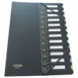 Trieur chemise bi-matière - 12 compartiments - Extendos photo du produit