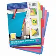 Jeu d'intercalaires multicolores rigide A4 - 6 onglets - OXFORD photo du produit