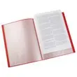 Prot&egrave;ge-documents &eacute;conomique - A4 - 10 pochettes (20 vues) - Rouge photo du produit