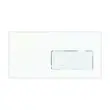 500 Enveloppes blanches bande siliconée à fenêtre - 110 x 220 mm - GPV EVERY DAY photo du produit