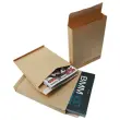 50 Pochettes à soufflet en kraft armé brun 120g - 229x324mm photo du produit