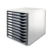 Module de classement 10 tiroirs - Gris - LEITZ photo du produit
