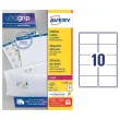 100 Planches de 10 étiquettes adresses blanches pour imprimantes laser - 99,1 x 57 mm - Avery photo du produit