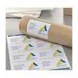 100 &eacute;Tiquettes adresses opaques pour imprimantes laser AVERY 199,6x289,1mm photo du produit
