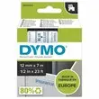Ruban pour titreuse DYMO D1 12mm transparent impression bleue photo du produit