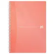 Cahier A4 Collection "Colours" - 5x5 - 90g - Oxford photo du produit