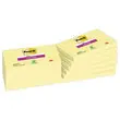 Bloc-notes repositionnables jaunes Super Sticky - 7,6 x 12,7 cm - POST-IT photo du produit