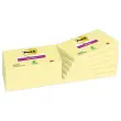 Bloc-notes repositionnables jaunes Super Sticky - 7,6 x 12,7 cm - Post-It photo du produit