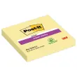 Bloc de 90 notes repositionnables Super Sticky 7,6 x 7,6 cm - Post-It photo du produit