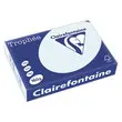 250 Feuilles de papier bleu pastel Troph&eacute;e - A4 - 160 g/m&sup2; - Clairefontaine photo du produit