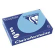 Ramette de 250 feuilles papier - A4 - 160 g/m&sup2; - Bleu fonc&eacute; - CLAIREFONTAINE photo du produit