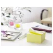Bloc notes repositionnables Super Sticky jaune 7,6 x 7,6 cm - POST-IT photo du produit