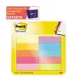 Marque-pages papier couleurs assorties - 10 blocs x 50 feuilles - POST-IT photo du produit
