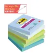 10 Notes Super Sticky Collection Oasis, 76 x 76 mm photo du produit