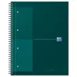 Cahier spirale Notebook A4+, 160p, 5x5, Oxford international Vert photo du produit