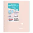 Cahier KOVERBOOK Blush reliure spirales - A5 160 pages - 5X5 - 90 g - Clairefontaine photo du produit