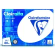 10 Ramettes papier soit 2 500 feuilles A4 Clairalfa + 5 ramettes offertes- 80g - Clairefontaine photo du produit