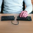 Clavier ergonomique Split Break noir photo du produit