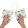 Clavier ergonomique Split Break blanc photo du produit