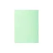 Paquet de 100 sous-chemises SUPER 60 - 22x31cm - Vert clair - EXACOMPTA photo du produit