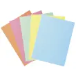 Paquet de 5 chemises 2 rabats SUPER 210 - 24x32cm - Couleurs assorties - EXACOMPTA photo du produit