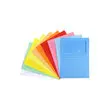 Paquet de 10 chemises &agrave; fen&ecirc;tre SUPER 160g/m2 - 22x31cm - Couleurs assorties - EXACOMPTA photo du produit