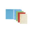 Paquet de 25 dossiers de proc&eacute;dure carte lustr&eacute;e 25x32cm - Couleurs assorties - EXACOMPTA photo du produit