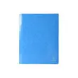 Chemise à lamelle carte lustrée pelliculée 355gm² Iderama - A4 - Bleu clair - EXACOMPTA photo du produit