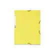 Chemise 3 rabats à élastiques carte lustrée 400g/m2 - A4 - Jaune citron - EXACOMPTA photo du produit