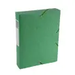 Boite de classement Exabox Dos 60mm Carte lustrée Scotten - A4 - Vert - EXACOMPTA photo du produit