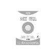 Paquet 100 fiches sous film - bristol quadrillé 5x5 non perforé 210x297mm - Blanc - EXACOMPTA photo du produit