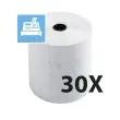 Bobine pour tickets de caisse 80x80 mm - 1 pli thermique 55g/m2 sans BPA. - EXACOMPTA photo du produit
